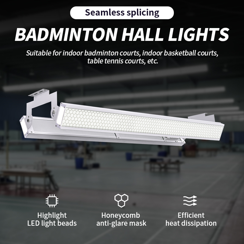 Badminton Court - New Indoor Led Badminton Field Lighting