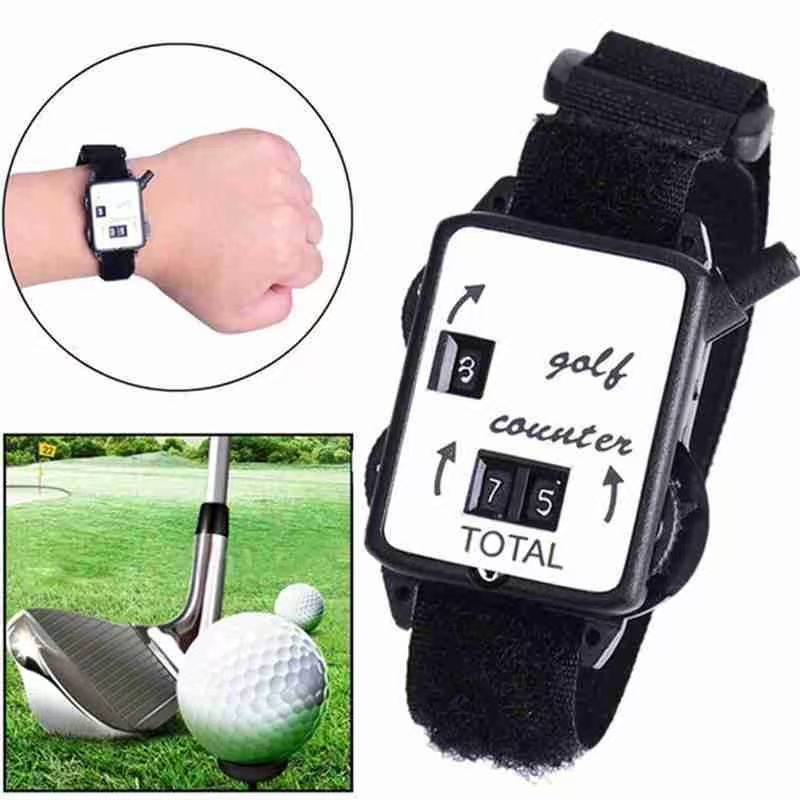 Badminton Score - Manual Golf Stroke Counter with Wristband