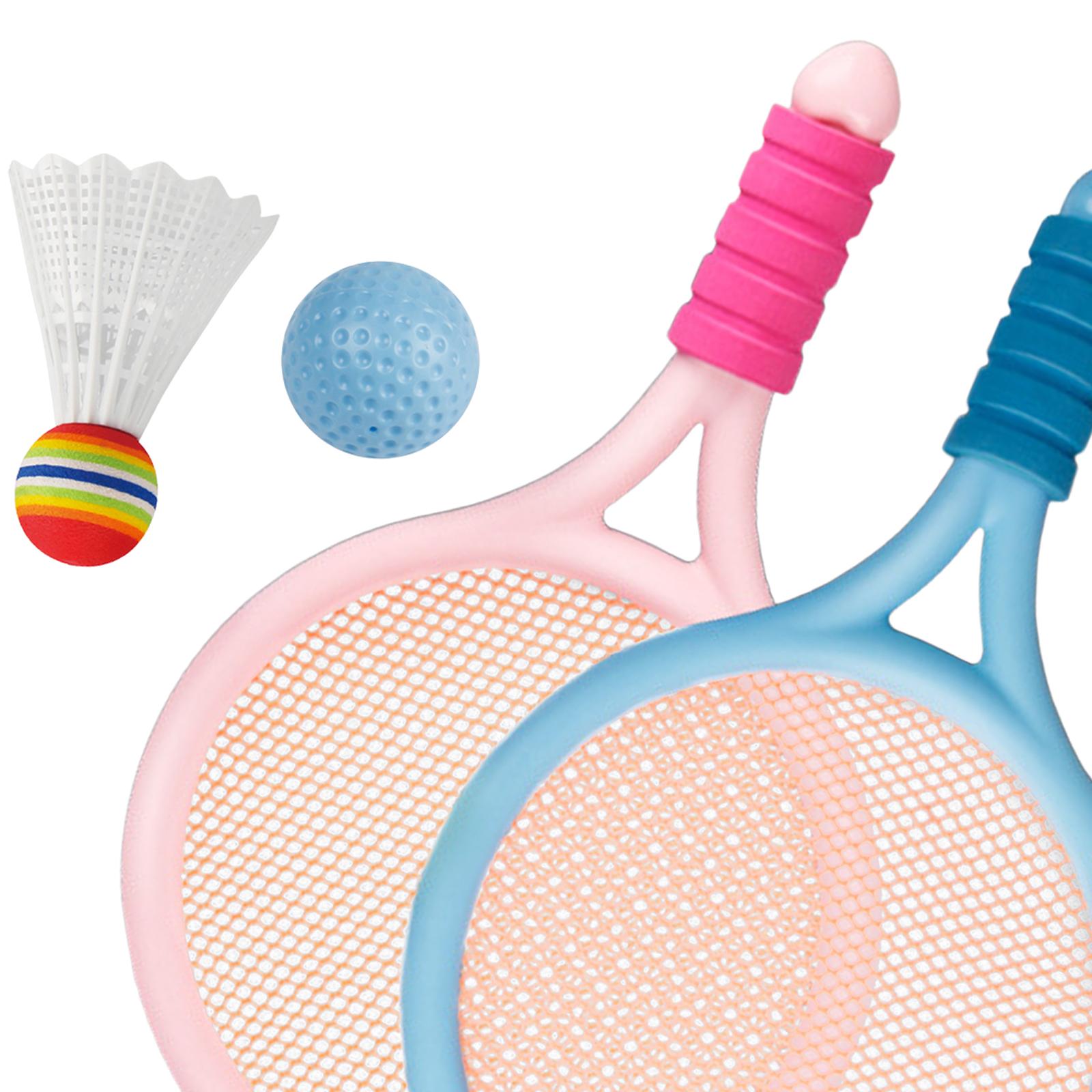 Badminton Video - Kids Badminton Tennis Racket, Ball Shuttlecock