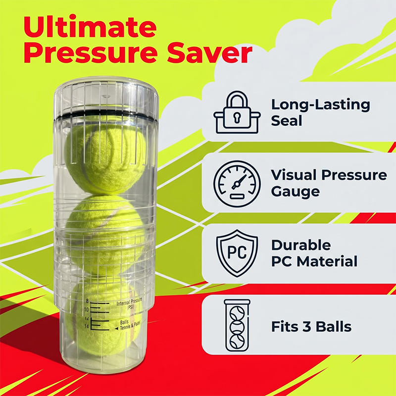 Badminton Score - Portable Anti Slip Transparent Tennis Ball