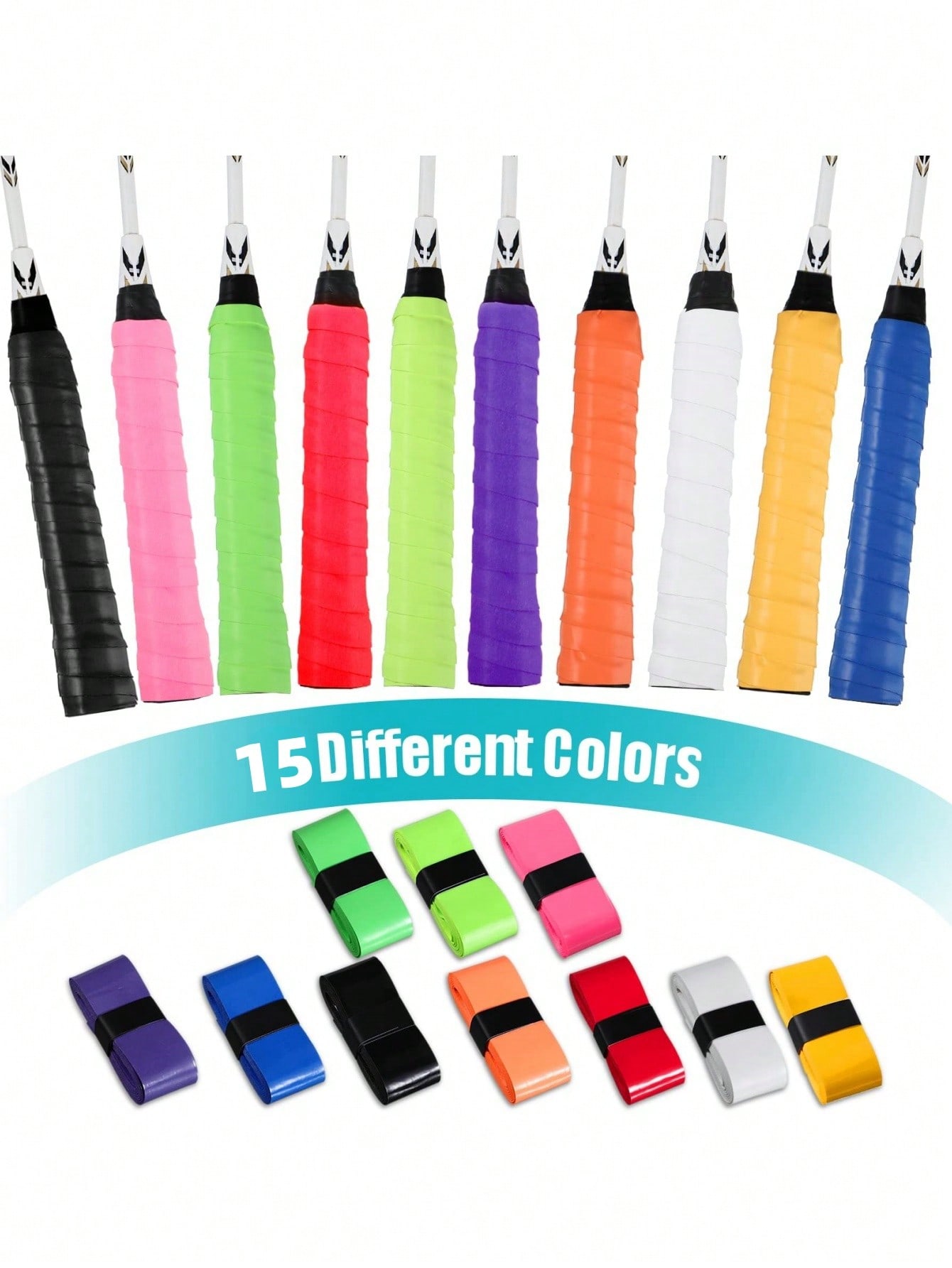 Badminton Court - PU Tennis Badminton Overgrip Dry sweat-absorbent