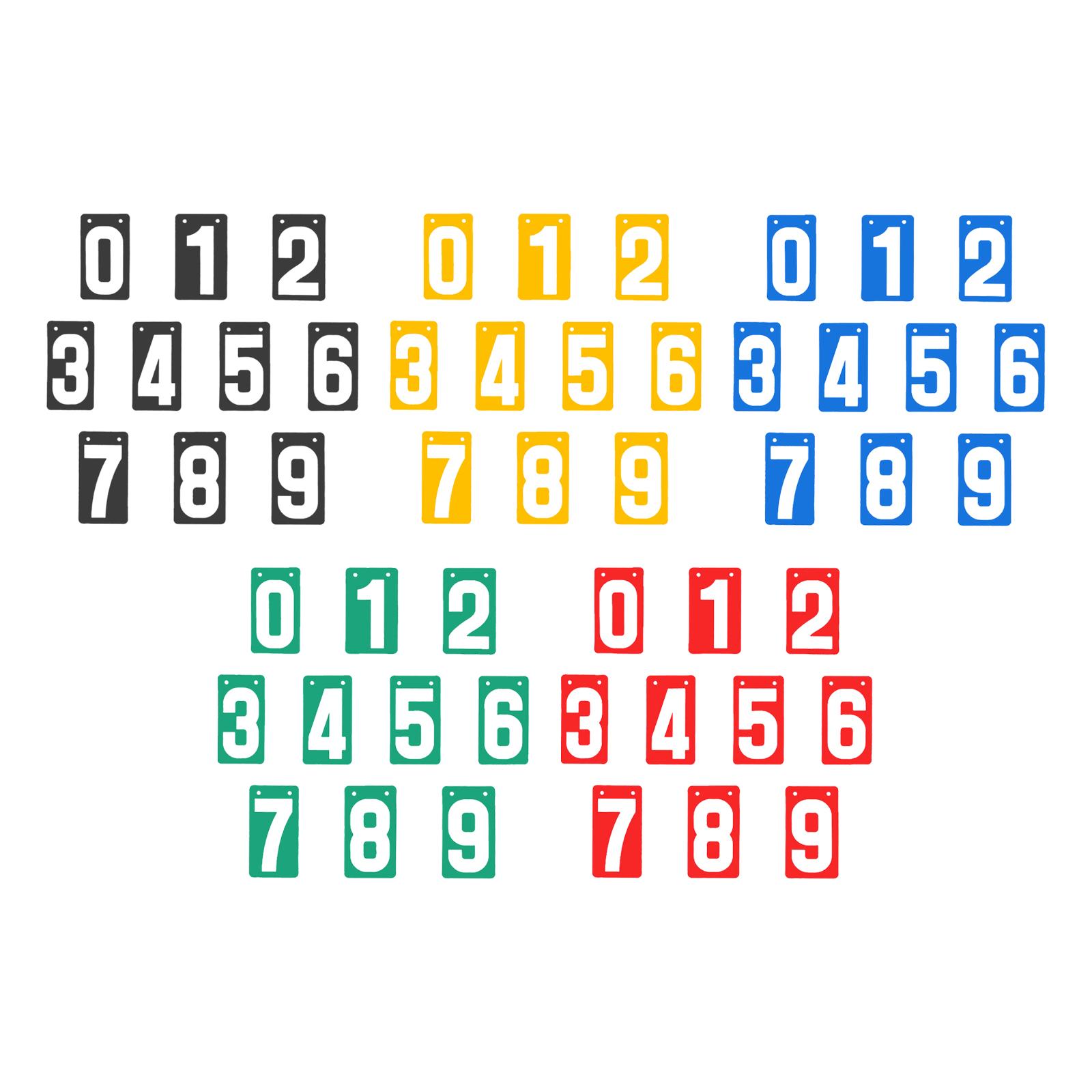Score Keeper Numbers 0-9 Scori - Badminton Video 评论和价格