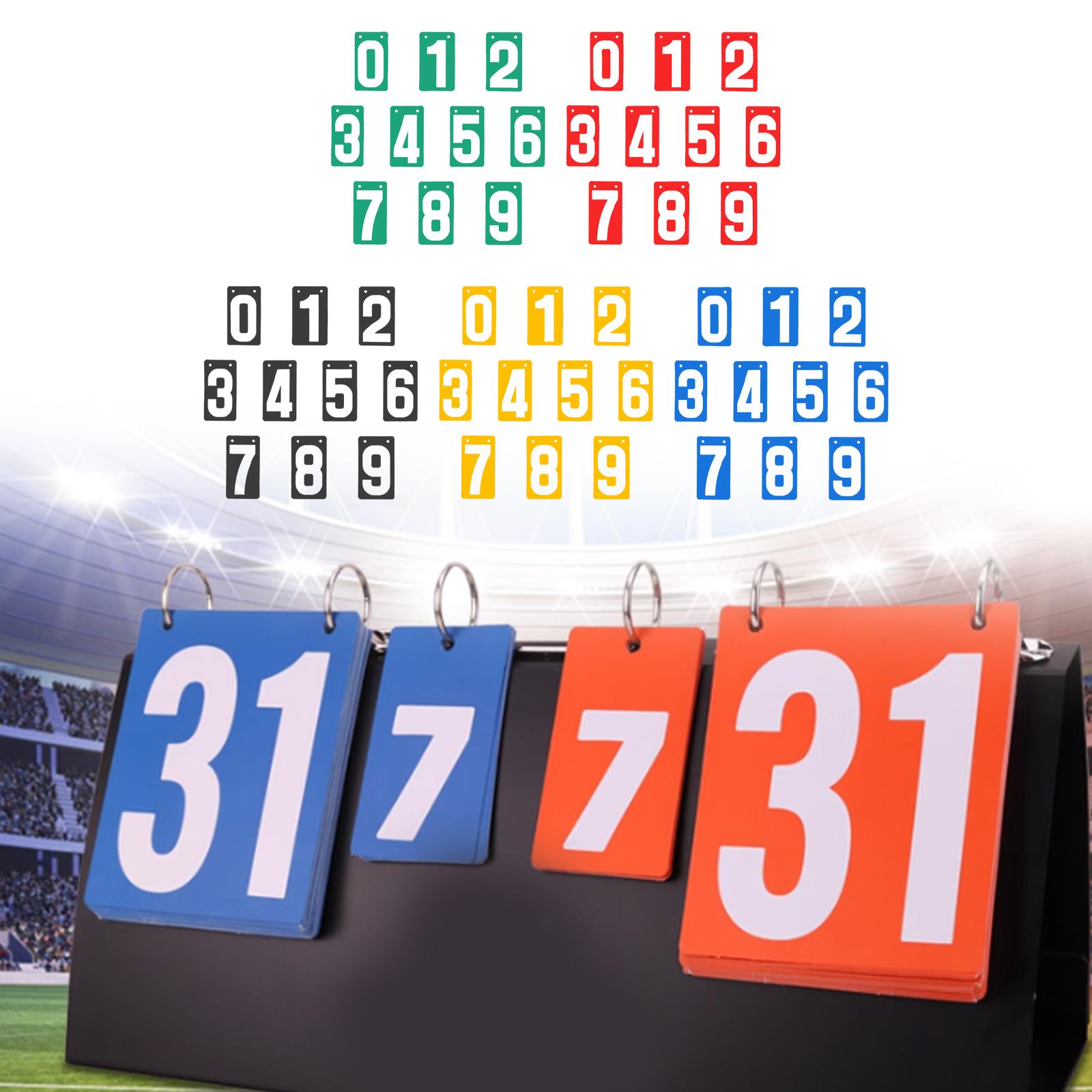 Score Keeper Numbers 0-9 Scori - Badminton Video 评论和价格