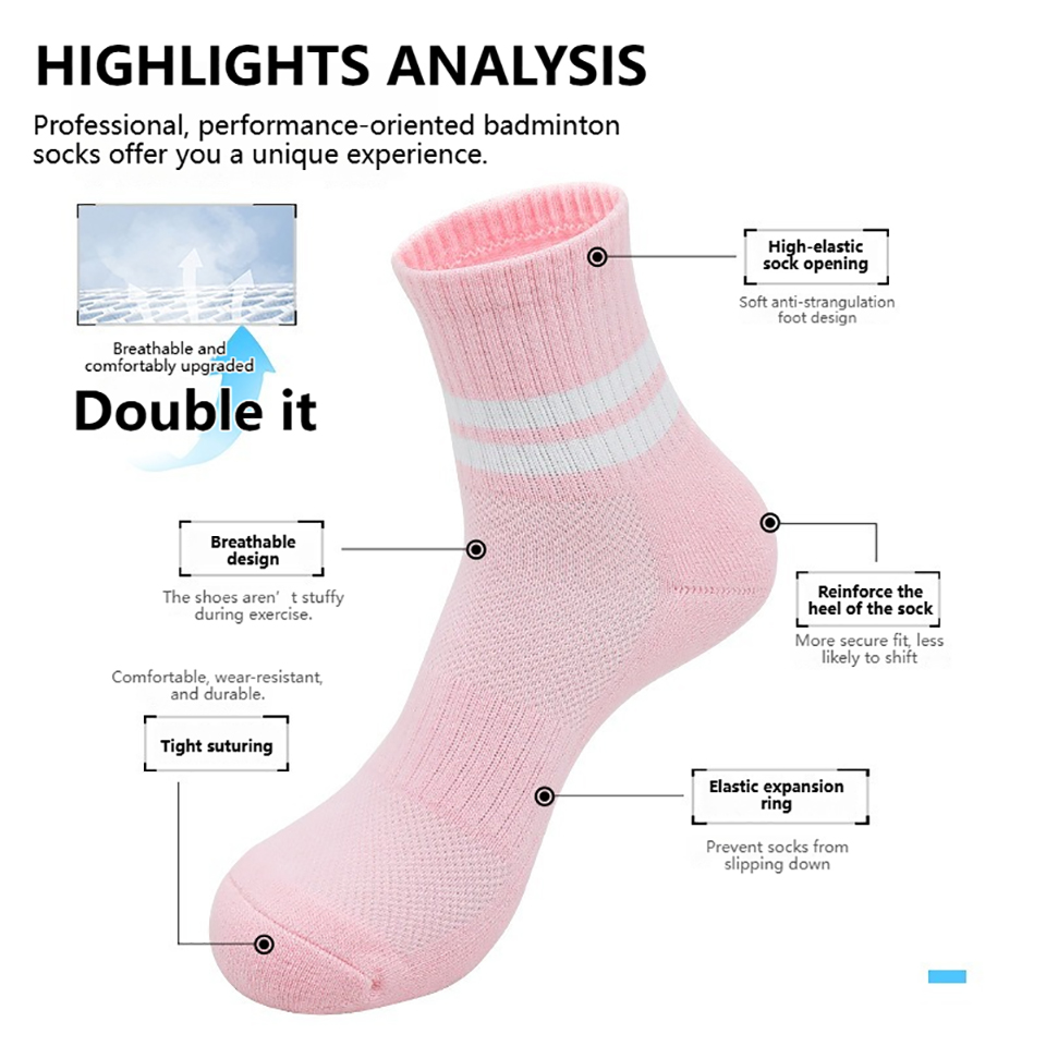 Loogdeel Cotton Non-slip Breat - Ankle Support Badminton 评论和价格