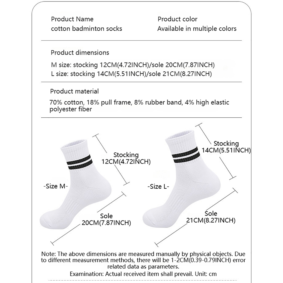 Loogdeel Cotton Non-slip Breat - Ankle Support Badminton 评论和价格