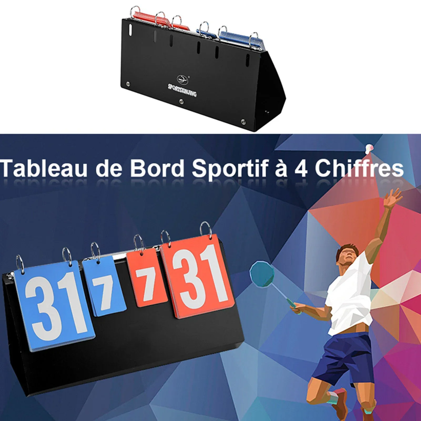 4 Digit Sports Competition Sco - Badminton Score 评论和价格