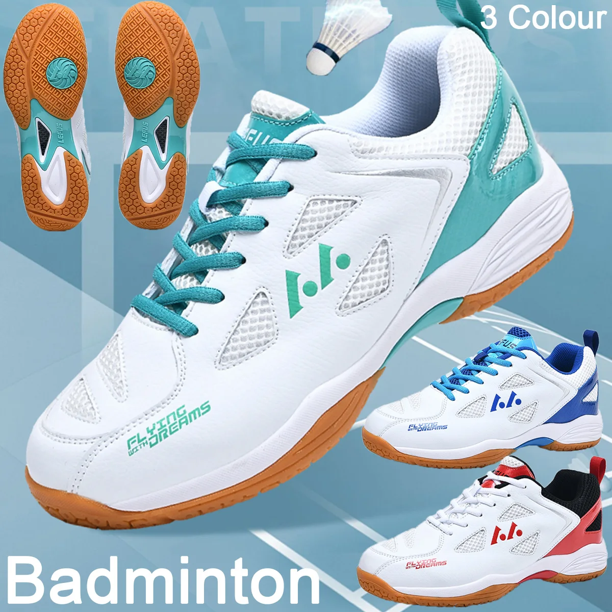 New Men Women Badminton Shoes  - Badminton Footwork 评论和价格