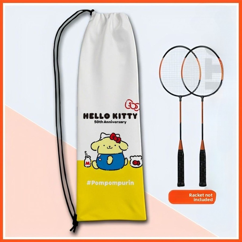 Cute Hello Kitty 50th Annivers - Badminton Equipment 评论和价格
