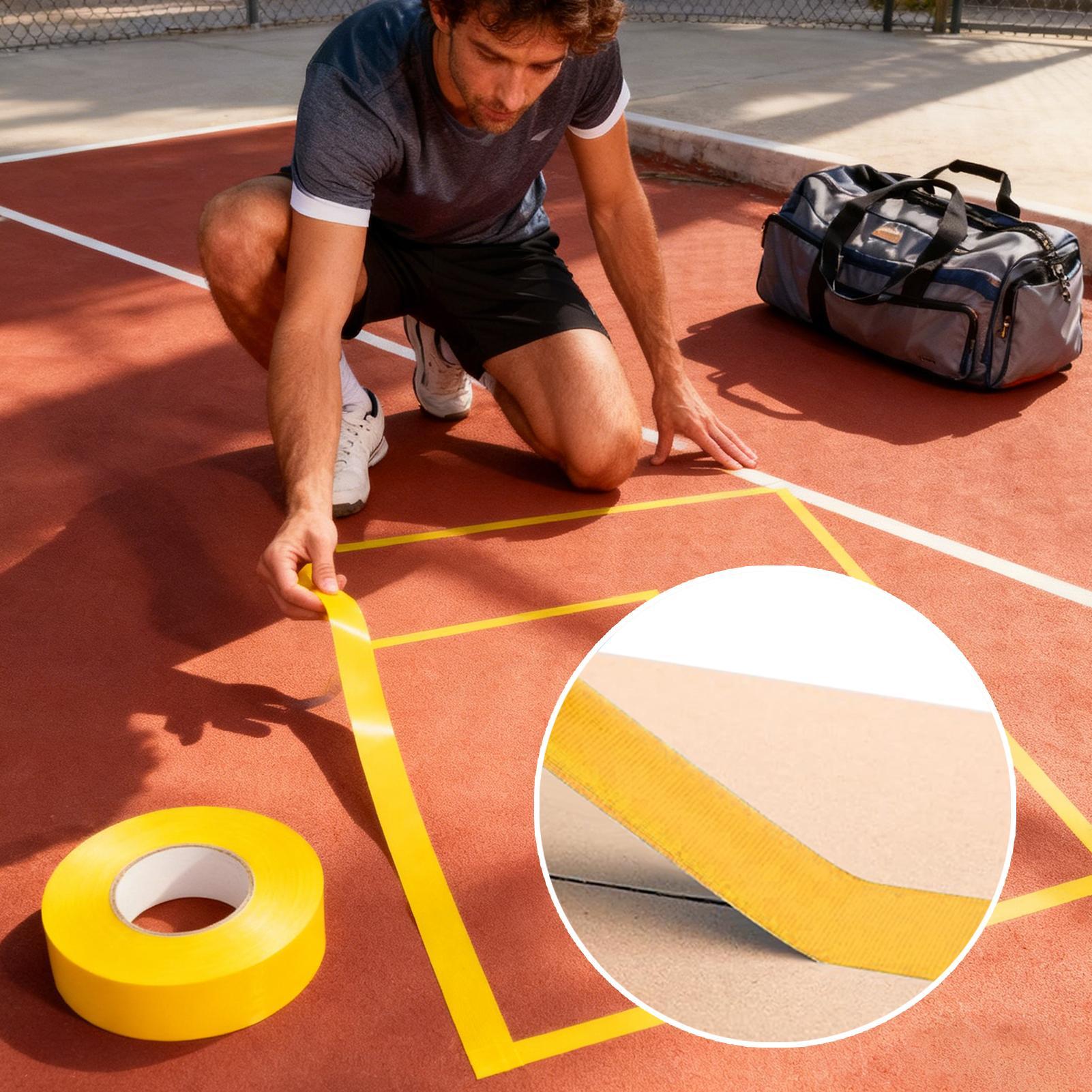 Pickleball Tape 0.16x164 Ft Fl - Badminton Court 评论和价格
