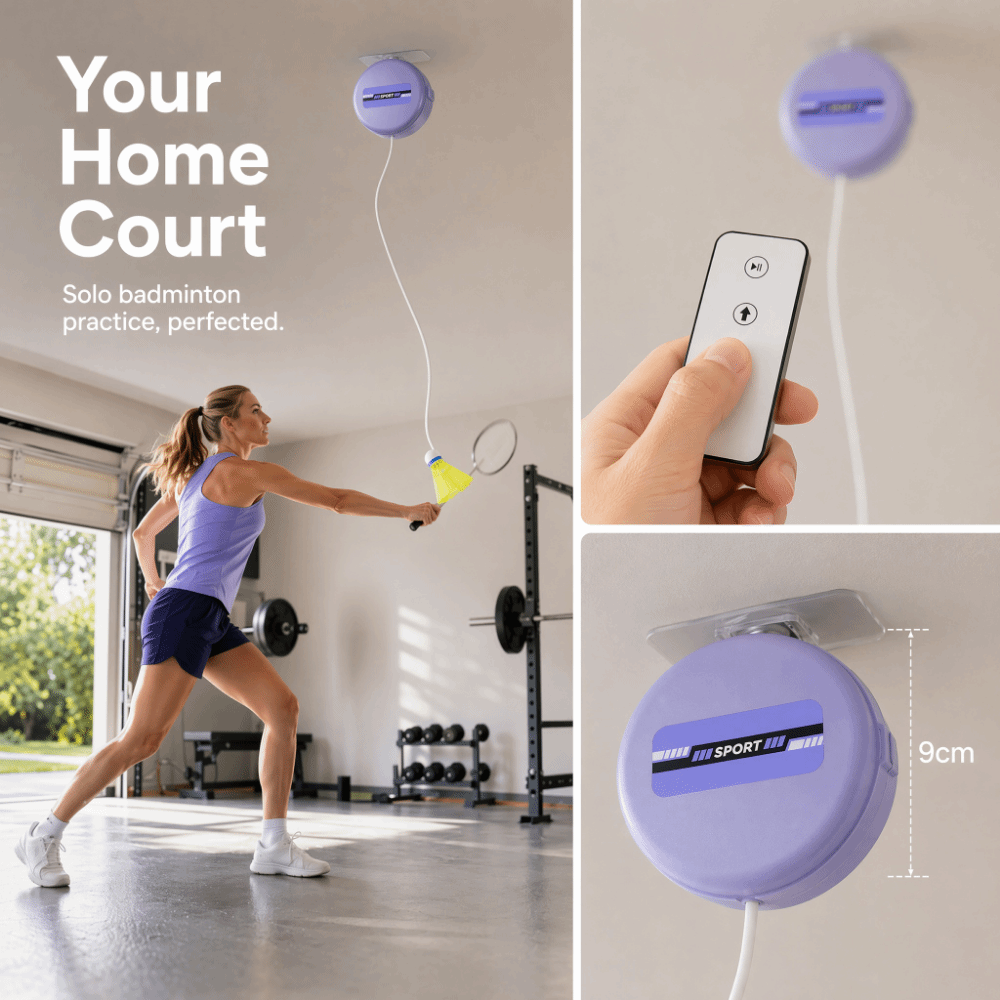 8pcs Ceiling Mounted Badminton - Badminton Court 评论和价格