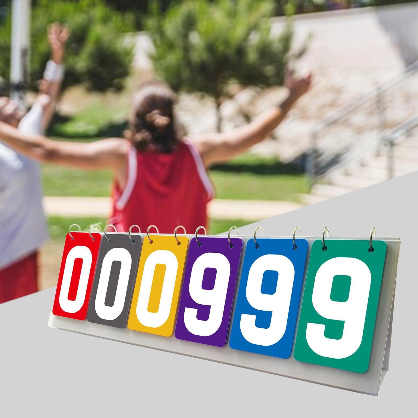 Scoreboard Score Flip Cards Sc - Badminton Score 评论和价格